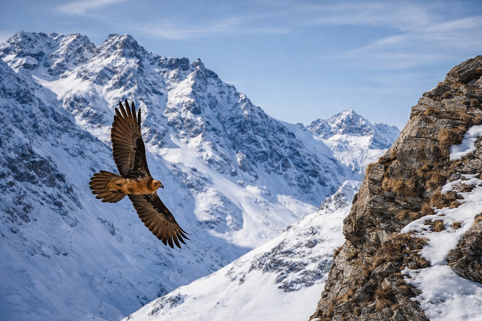 Différencier les rapaces de la Vanoise