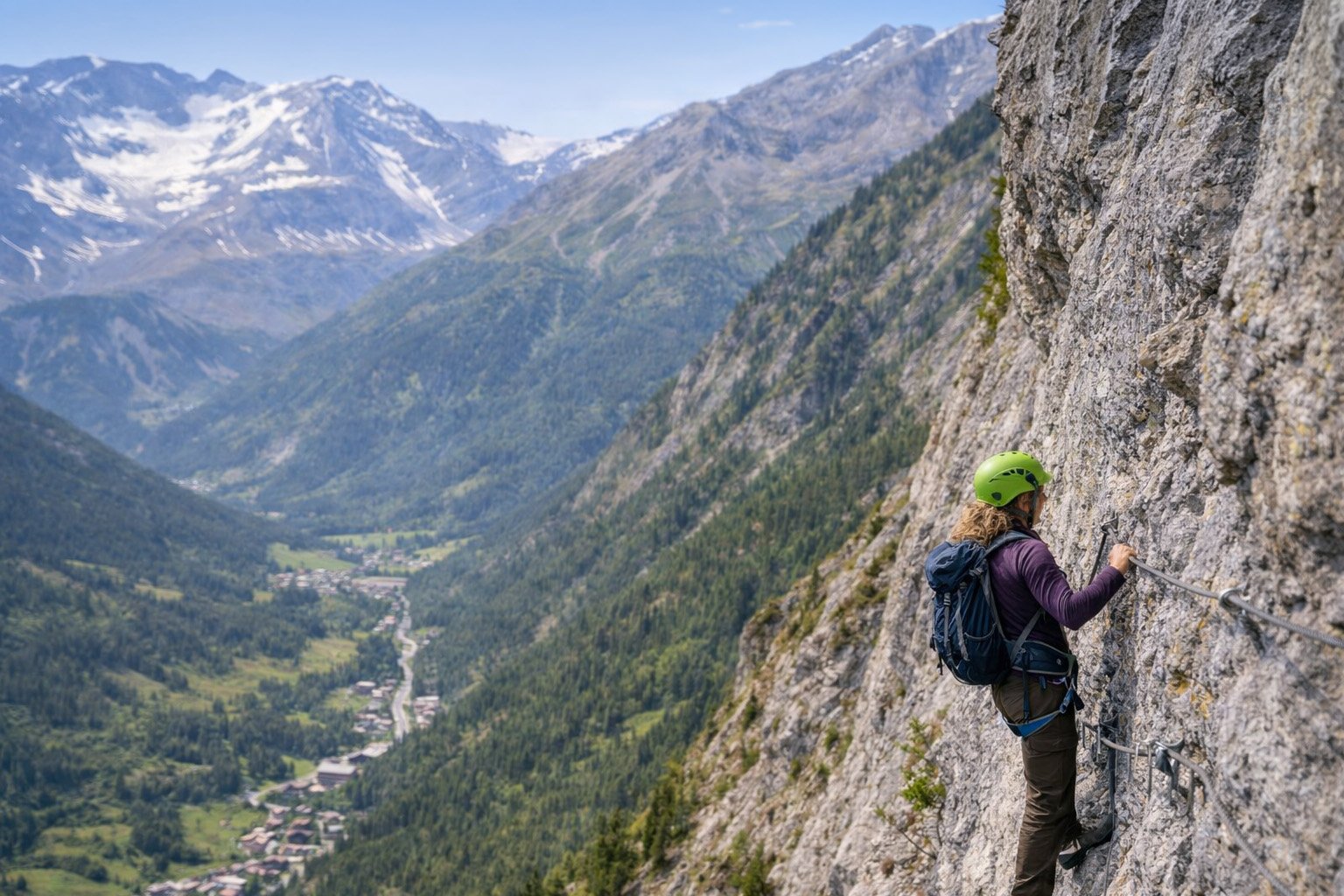 Activités sensations fortes montagne Pralognan