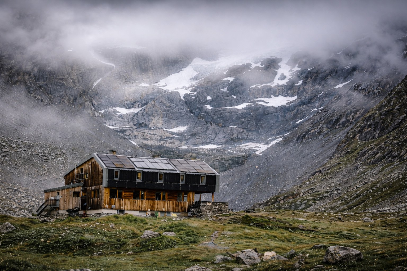 Refuge Félix Faure col de la Vanoise