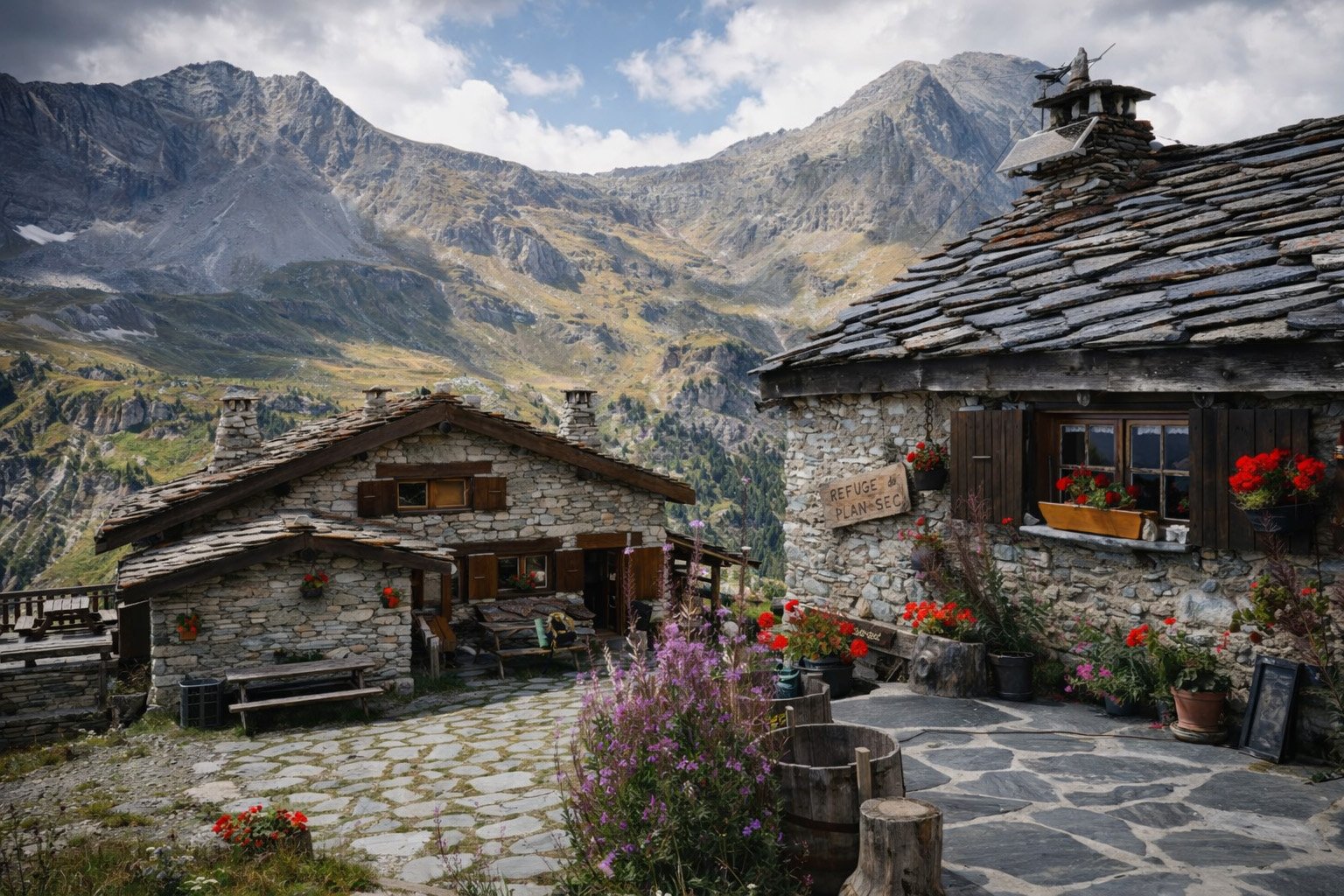 Refuge Plan Sec Aussois terrasse